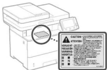 CANON iSENSYS MF522x - Πανιδα ασραλεις ακτινοβολίας λέιερ - 1