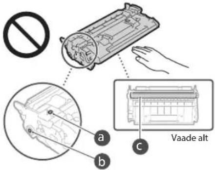 CANON iSENSYS MF522x - Toonerikasseti käsitsemine - 2