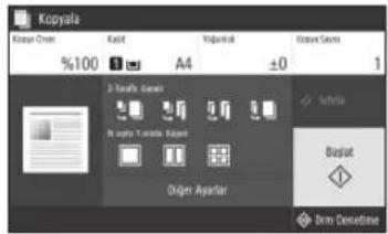 CANON iSENSYS MF522x - Yararl bulabileceiginiz kopyalama ayarlari - 2