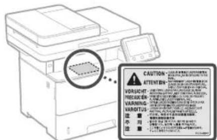 CANON iSENSYS MF522x - Štětek k laserové bezpečnosti - 1