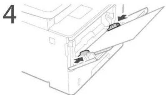 CANON iSENSYS MF522x - Fylla på papper i universalfacket - 4