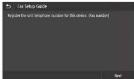CANON iSENSYS MF522x - (ωs) Fax Settings - 2