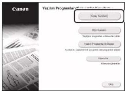 CANON iSENSYS MF522x - Yazilimi yükleme - 2