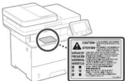 CANON iSENSYS MF522x - EtKeKa 3 npabnam6e3neKn iD cac po6oTn 3 na3epom - 1
