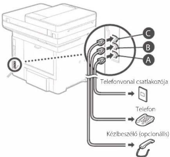 CANON iSENSYS MF522x - A konfiguración megkezdéselott teendok - 5