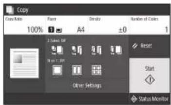 CANON iSENSYS MF522x - Useful copy settings - 2
