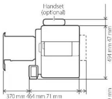 CANON iSENSYS MF522x - Installation Requirements - 1