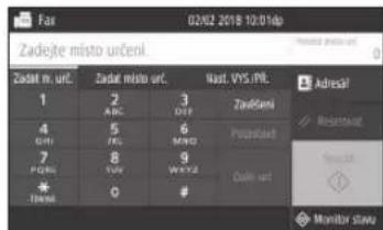 CANON iSENSYS MF522x - Uzitečné funkce faxu - 2