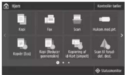 CANON iSENSYS MF522x - Konfiguration af faxindstillingerne - 1