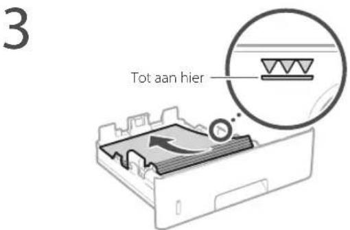 CANON iSENSYS MF522x - Papier in de lade plaatsen - 3