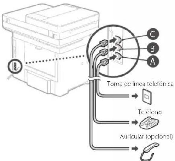 CANON iSENSYS MF522x - Antes de起初 la configuración - 5
