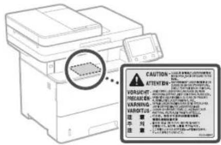 CANON iSENSYS MF522x - Lezeresbiztonsag - 1