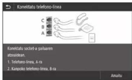 CANON iSENSYS MF522x - Konfigurazioa hasi aurretik - 4