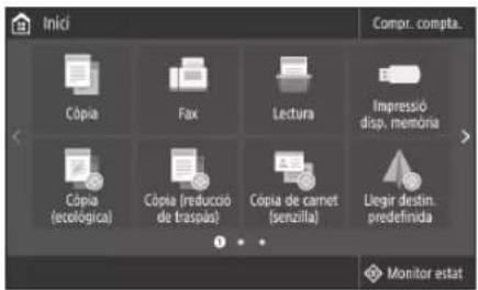 CANON iSENSYS MF522x - Abans d'iniciar la configuracion - 1