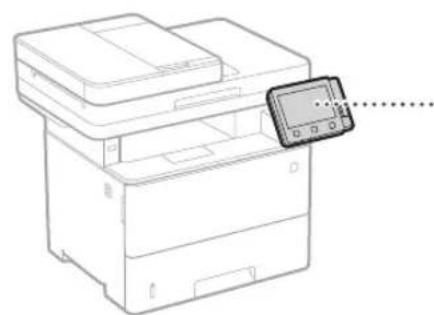 CANON iSENSYS MF522x - Starta Funktionen på kontrollpanelen - 1