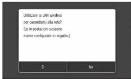 CANON iSENSYS MF522x - Specificare la modalità di connessione - 1