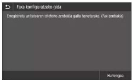 CANON iSENSYS MF522x - Konfigurazioa hasi aurretik - 2