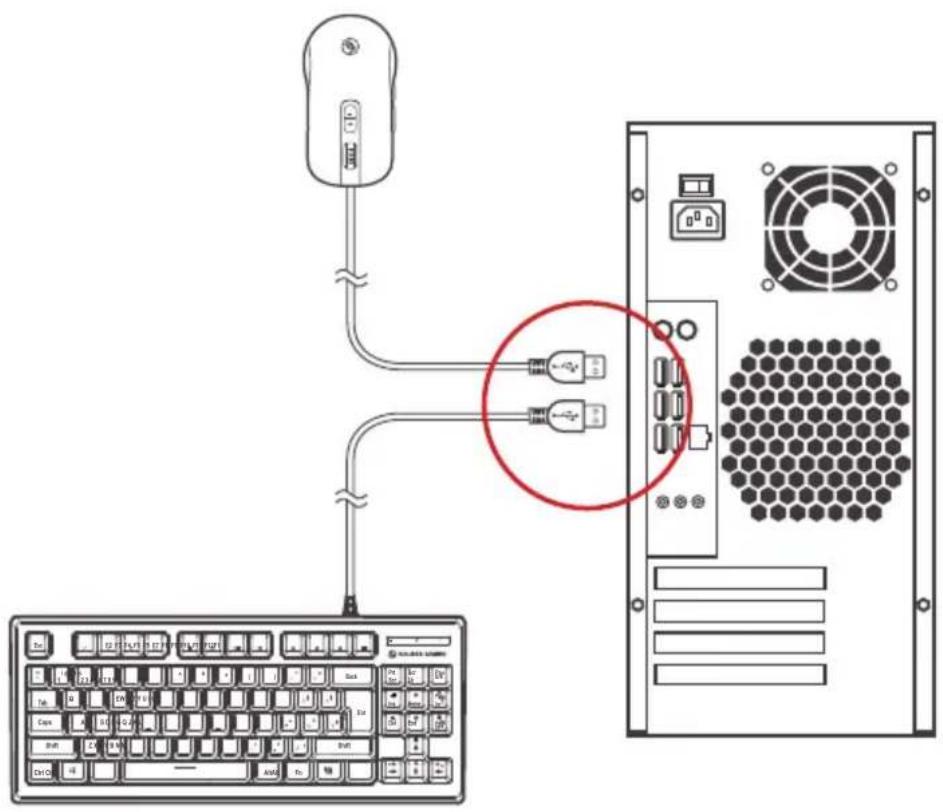 IOGEAR GKM600 - Installation - 1