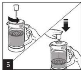 HAMILTON BEACH French Press 40400R - Préparation du café - 2