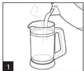 HAMILTON BEACH French Press 40400R - How to Steep With Tea Bags - 1