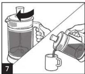 HAMILTON BEACH French Press 40400R - How to Make Hot Cocoa - 7