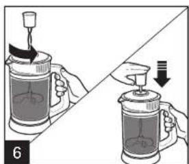 HAMILTON BEACH French Press 40400R - Comment faire du chocolat chaud - 6