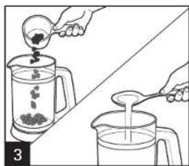 HAMILTON BEACH French Press 40400R - How to Make Hot Cocoa - 3