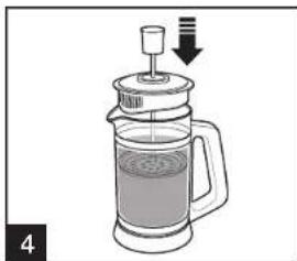 HAMILTON BEACH French Press 40400R - Como Preparar Café - 5
