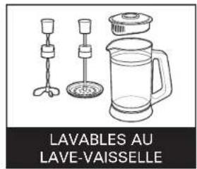 HAMILTON BEACH French Press 40400R - Entretien et nettoyage - 2
