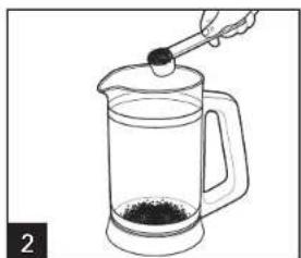 HAMILTON BEACH French Press 40400R - How to Make Coffee - 2