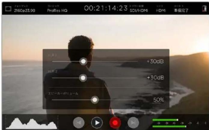 Blackmagic Design Video Assist 4K digital video recorder - Ändern der Sprache - 2