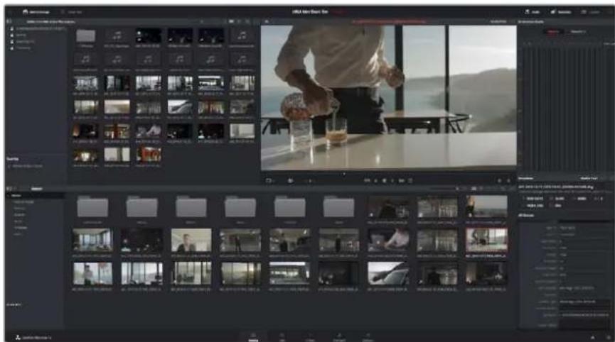 Blackmagic Design Video Assist 4K digital video recorder - Importar seu Clipes - 1