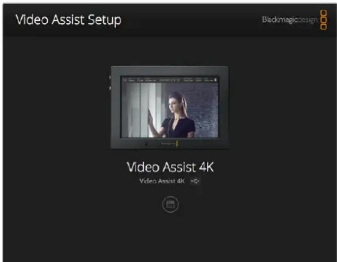 Blackmagic Design Video Assist 4K digital video recorder - 在Windows系统上更新内部软件步骤如下： - 2