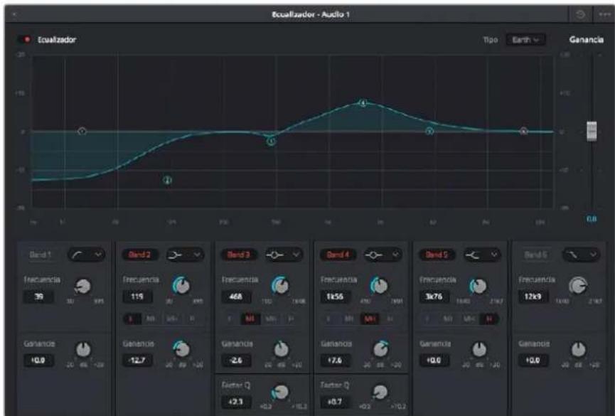 Blackmagic Design Video Assist 4K digital video recorder - Paraañadir un ecualizador a una pista: - 2