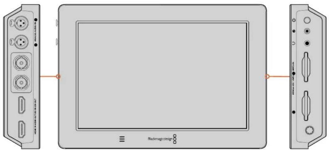 Blackmagic Design Video Assist 4K digital video recorder - Plugging in Video - 1