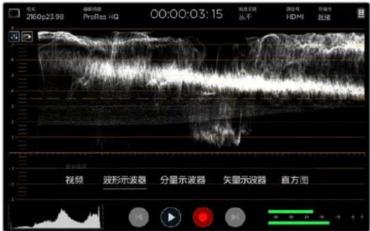 Blackmagic Design Video Assist 4K digital video recorder - 波形示波器 - 1