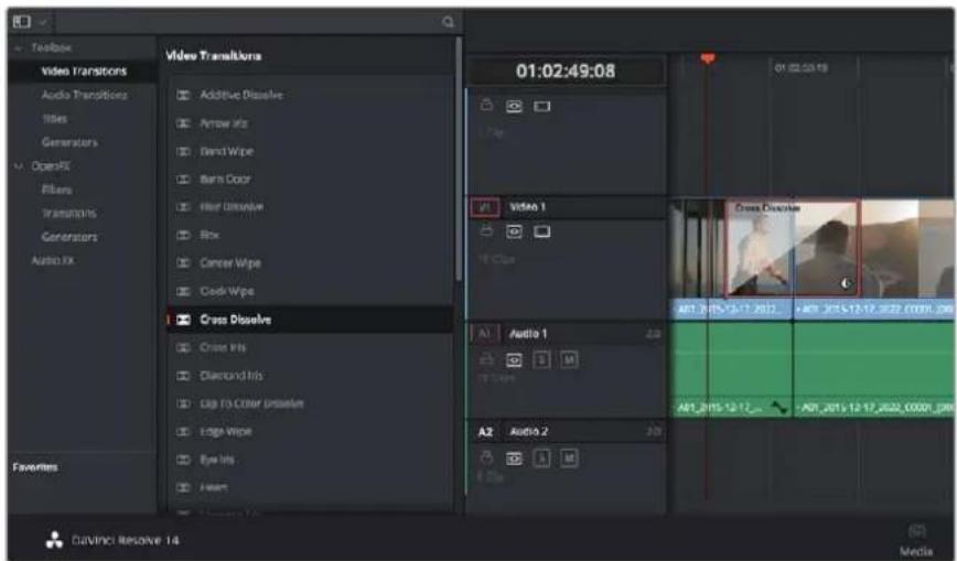 Blackmagic Design Video Assist 4K digital video recorder - 添加转场 - 1