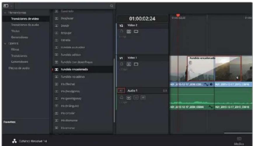 Blackmagic Design Video Assist 4K digital video recorder - Agregar transiciones - 1