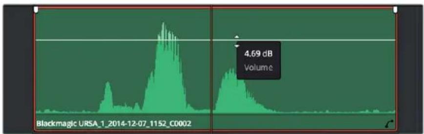 Blackmagic Design Video Assist 4K digital video recorder - Ajuster les niveaux audio dans la Timeline - 1