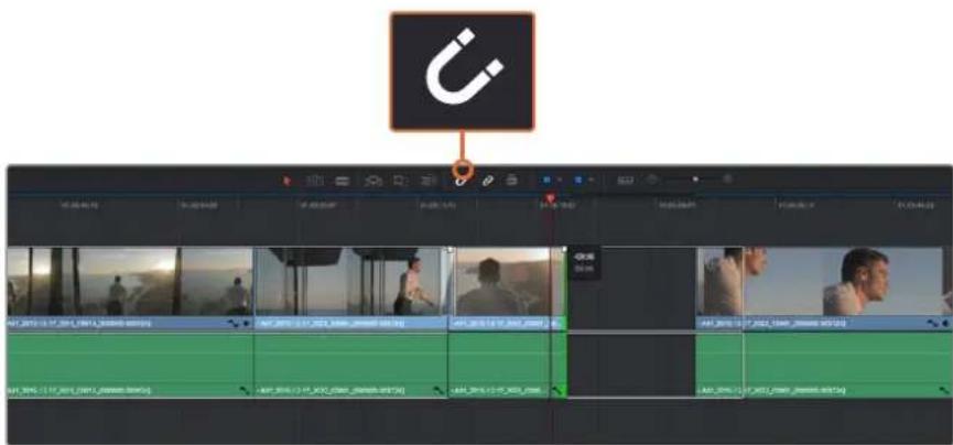 Blackmagic Design Video Assist 4K digital video recorder - Raccord des clips - 1