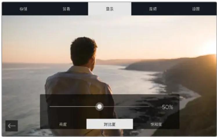 Blackmagic Design Video Assist 4K digital video recorder - 对比度 - 1
