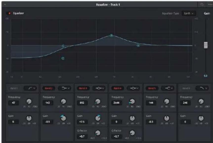 Blackmagic Design Video Assist 4K digital video recorder - Como adicional um EQ a una trilha: - 2