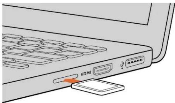 Blackmagic Design Video Assist 4K digital video recorder - Acceso a ARCHIVOS almacenados - 1
