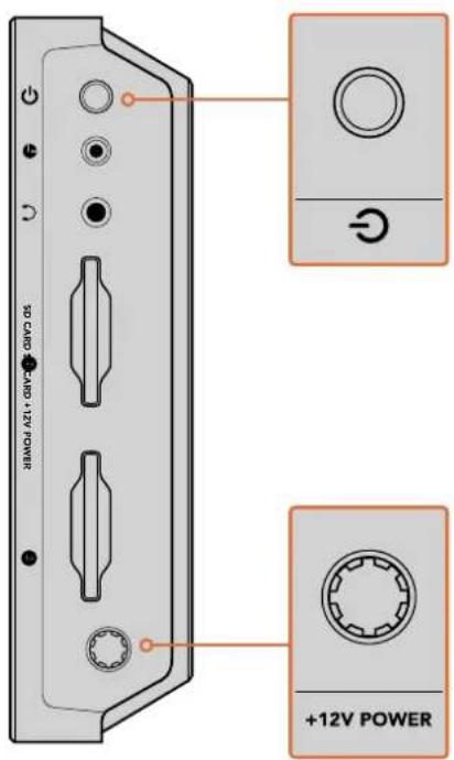 Blackmagic Design Video Assist 4K digital video recorder - 连接电源 - 1