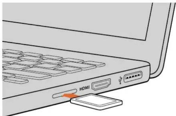Blackmagic Design Video Assist 4K digital video recorder - Travailler avec des fichiers enregistrres sur carte SD - 1