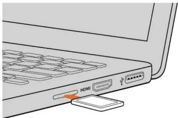Blackmagic Design Video Assist 4K digital video recorder - Pa6ota c φaɪnʌmɪ, 3aɪncaHbɪmɪ Na SD-kaPty - 1