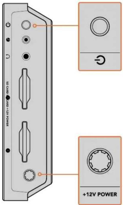 Blackmagic Design Video Assist 4K digital video recorder - Conectar Alimentação - 1