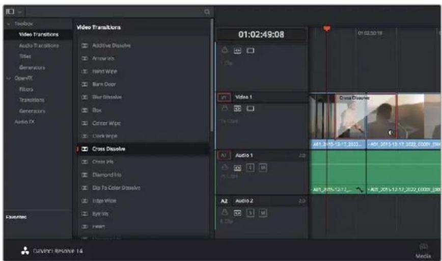 Blackmagic Design Video Assist 4K digital video recorder - Adding Transitions - 1
