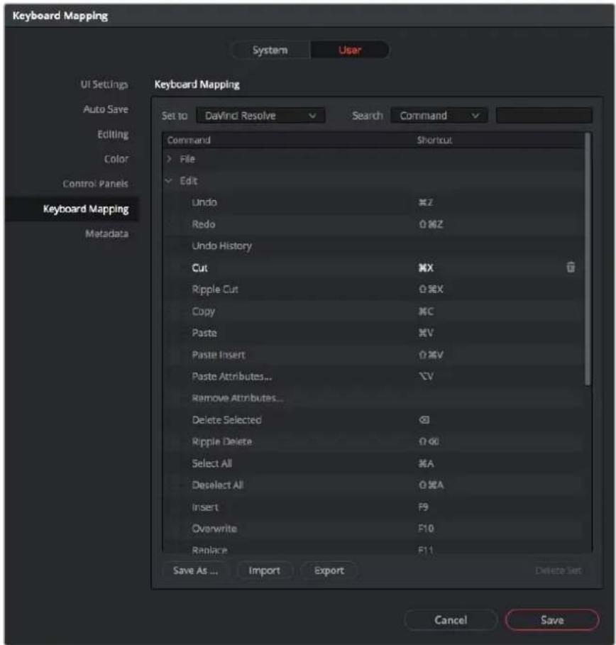 Blackmagic Design Video Assist 4K digital video recorder - So rlichten Sie elgene Tastenkürzel ein: - 1