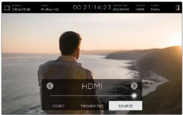 Blackmagic Design Video Assist 4K digital video recorder - Source - 1